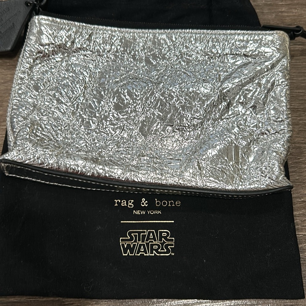 Rag & Bone X Star Wars Skywalker Wristlet Pouch + Dust-bag